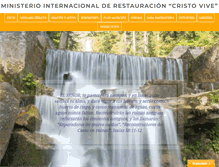 Tablet Screenshot of ministeriorestitucion.org